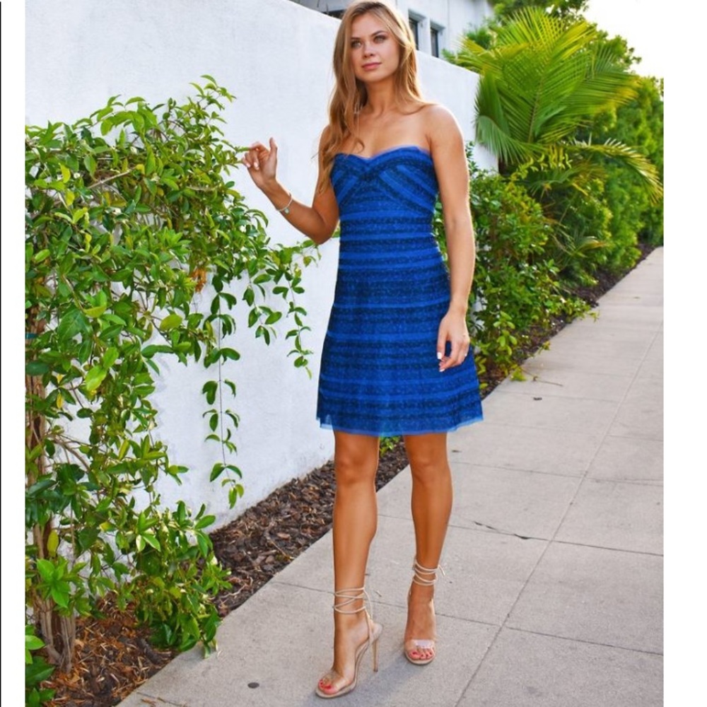 BCBG Max Azria Strapless Dress